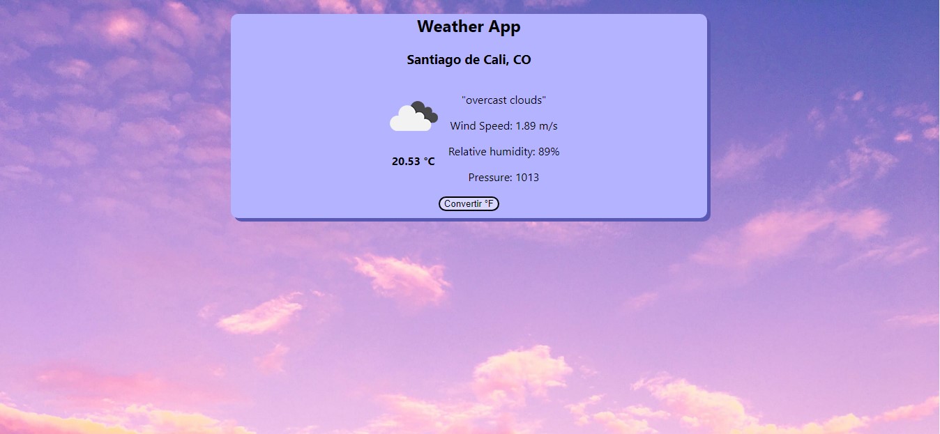 Weather app